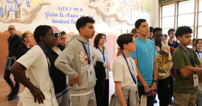 Visite du Camp des Milles